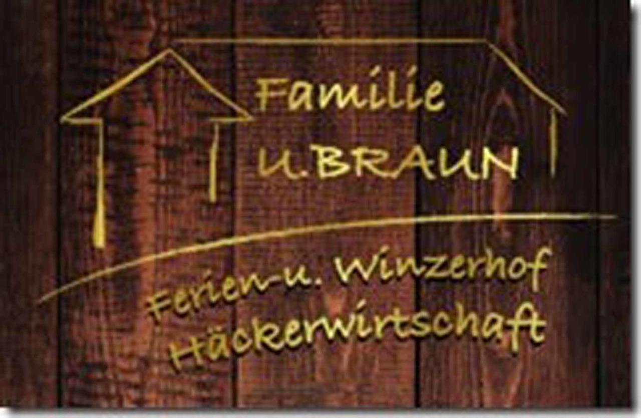 Ferien- Und Winzerhof Ute Braun Apartment Nordheim am Main Bagian luar foto